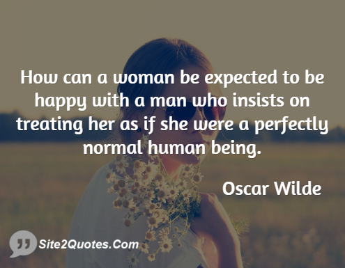 Relationship Quotes - Oscar Wilde