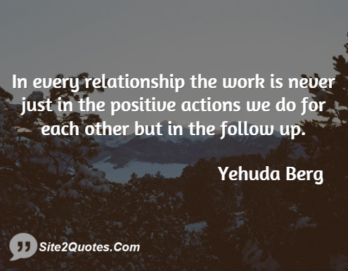 Relationship Quotes - Yehuda Berg