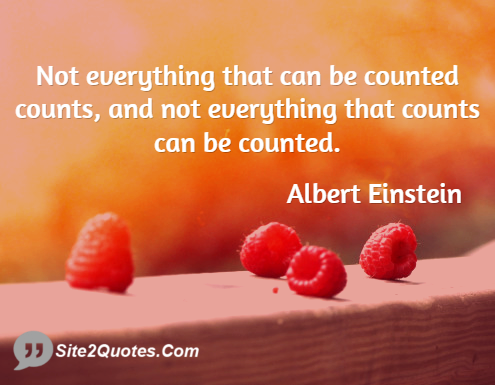 Famous Quotes - Albert Einstein