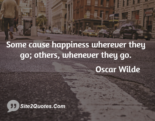 Funny Quotes - Oscar Wilde