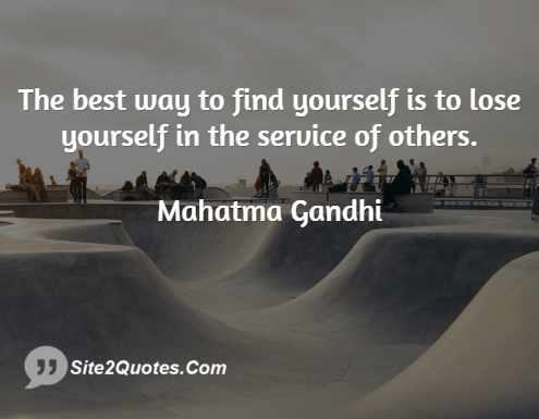 Best Quotes - Mahatma Gandhi