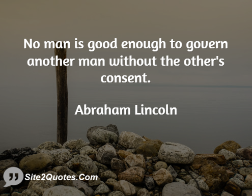 Good Quotes - Abraham Lincoln