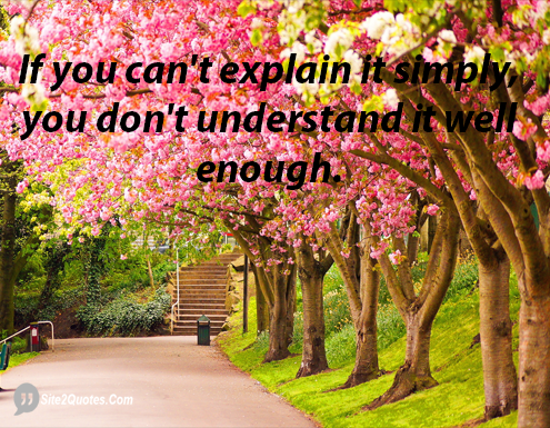 Inspirational Quotes - Albert Einstein