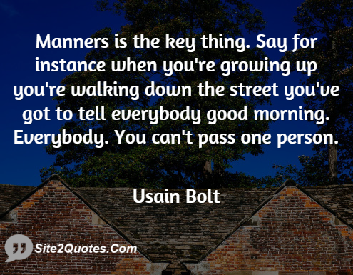 Good Quotes - Usain Bolt