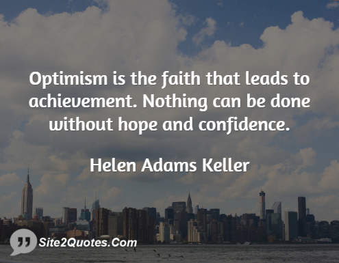 Inspirational Quotes - Helen Adams Keller
