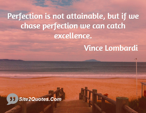 Inspirational Quotes - Vince Lombardi