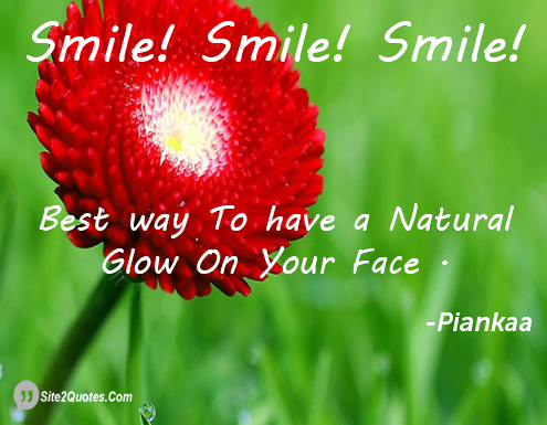 Smile Quotes - Piankaa