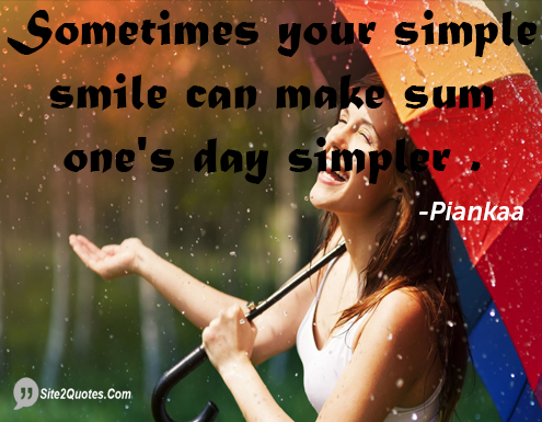 Smile Quotes - Piankaa