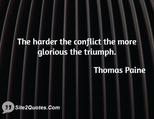 Motivational Quotes - Thomas Paine