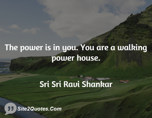 Inspirational Quotes - Sri Sri Ravi Shankar