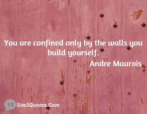 Inspirational Quotes - Andre Maurois