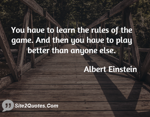 Motivational Quotes - Albert Einstein